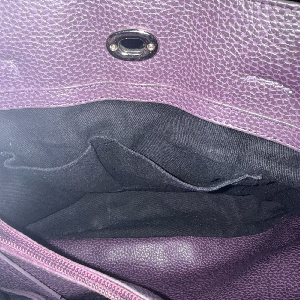 💜 Hello Kitty x Loungefly Embossed Purple Leather Tote Bag - Picture 15 of 16